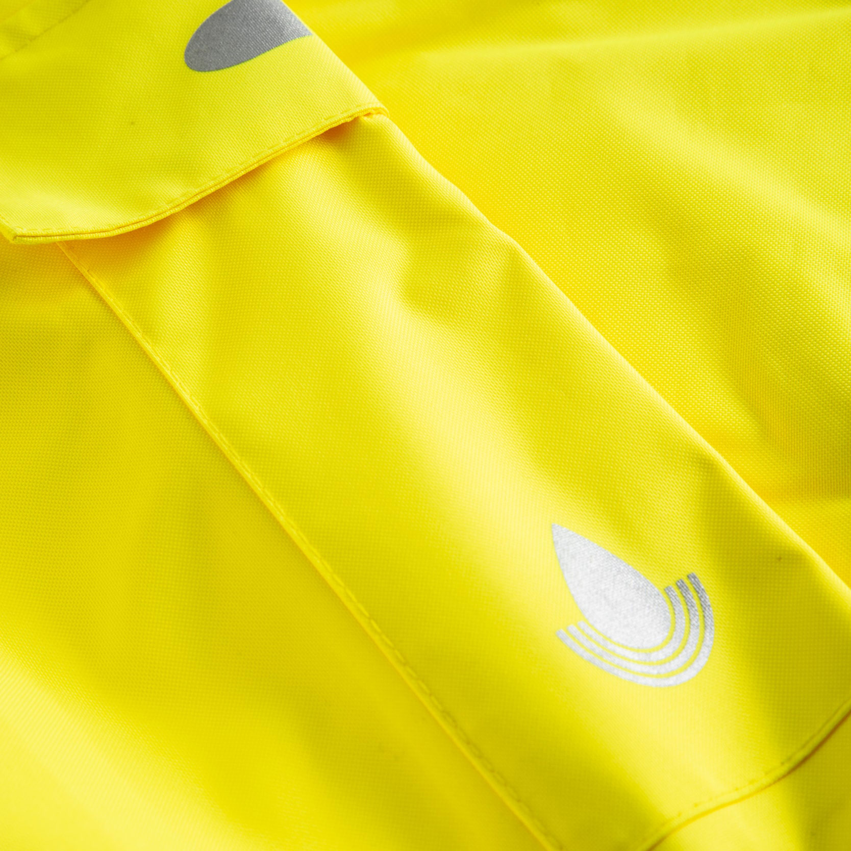 Lyngs&oslash;e shell trousers FOX6052, Hi-Vis Yellow, large image number 3