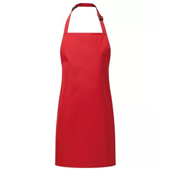 Premier P145 bib apron for kids, Red