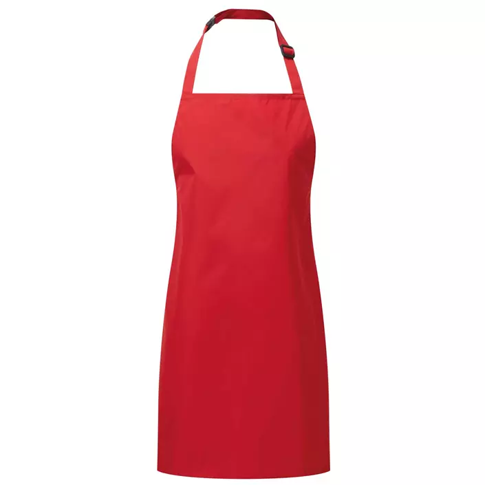 Premier P145 bröstlappsförkläde till barn, Röd, large image number 0
