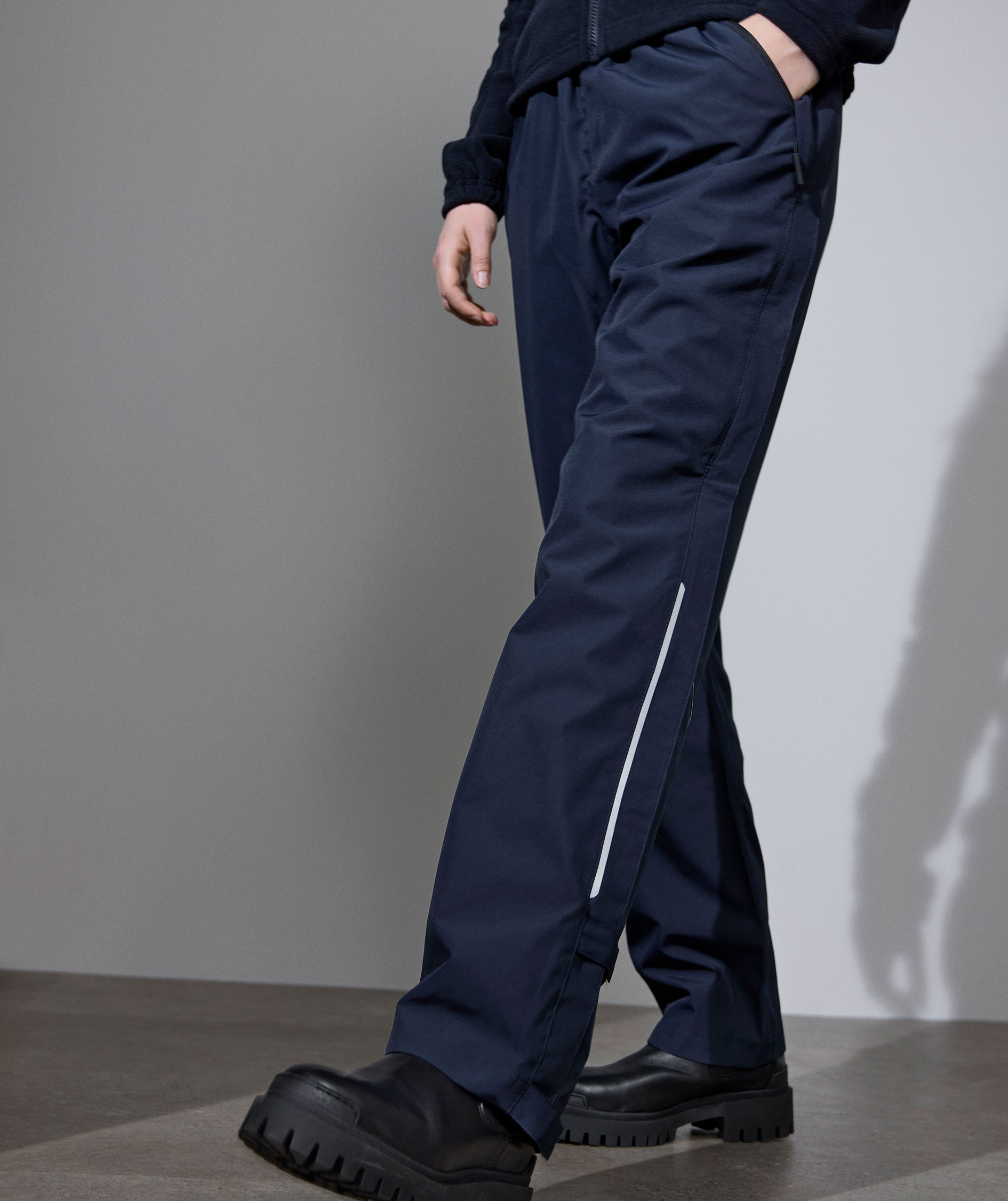 ID Zip'n'mix overtrousers, Navy, large image number 5
