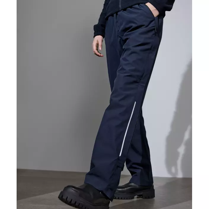 ID Zip'n'mix overtræksbukser, Navy, large image number 5