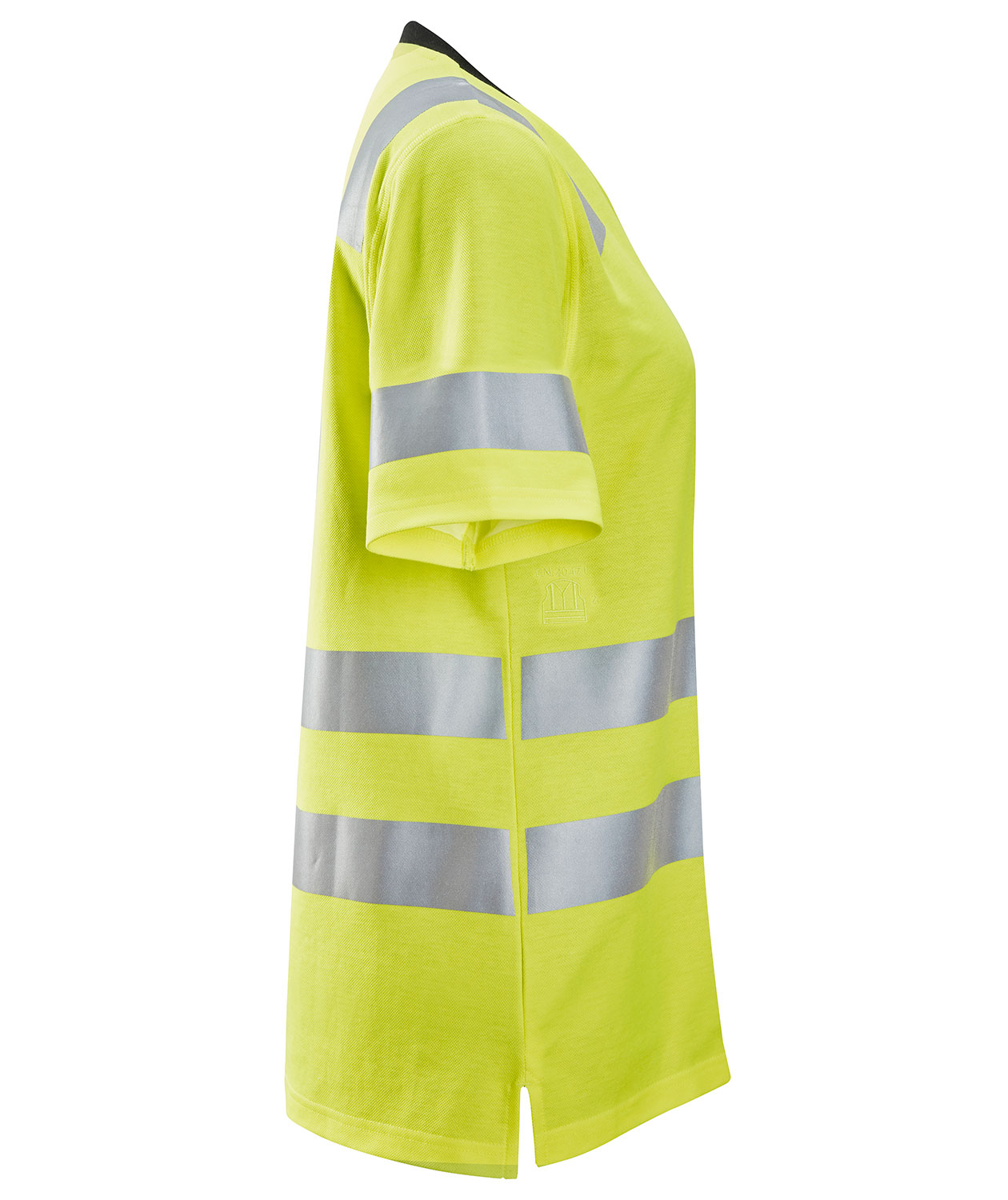 Snickers T-shirt 2537 dam, Varsel Gul, large image number 2