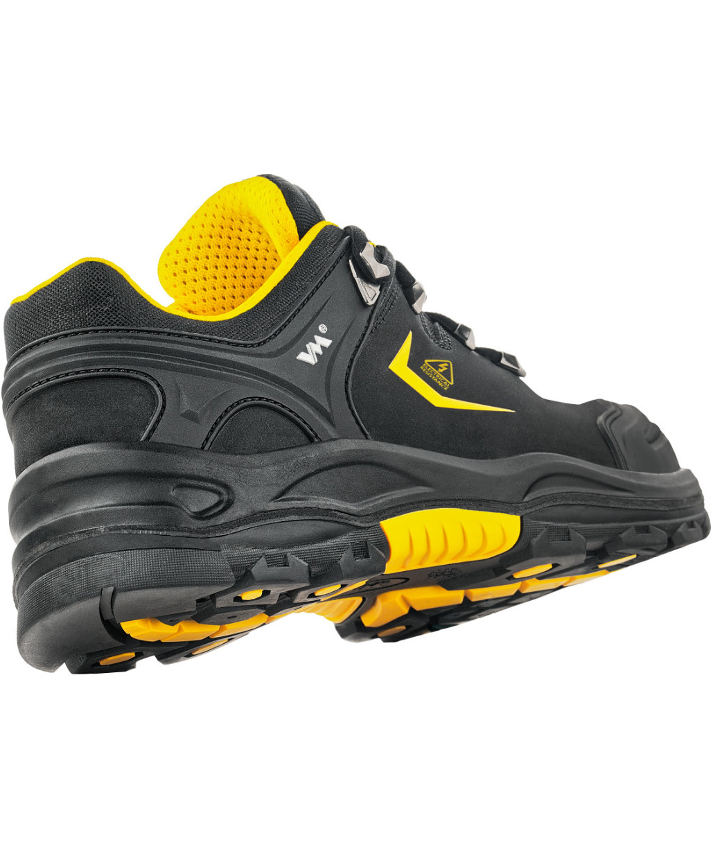 VM Footwear Pensylvania SB P work shoes, Black/Yellow, large image number 1