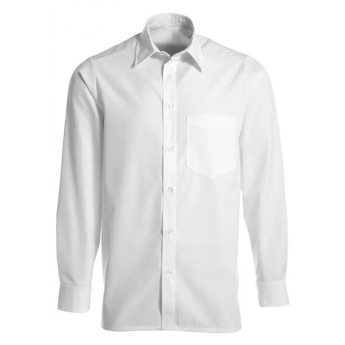 Kentaur comfort fit long-sleeved shirt, White, large image number 0