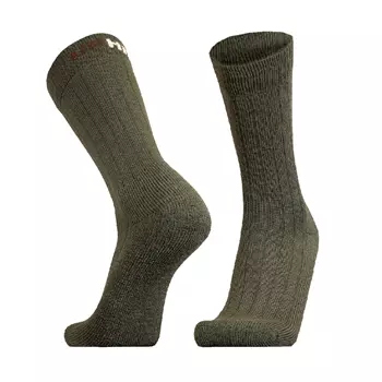 UphillSport Kaldo socks with merino wool, Green