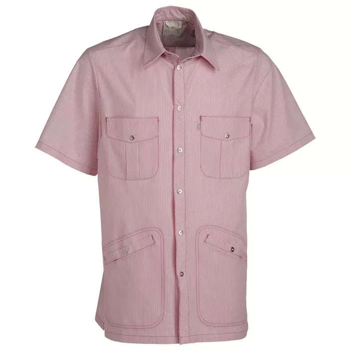 Nybo Workwear Fresh kortermet skjorte unisex, Rød, large image number 0