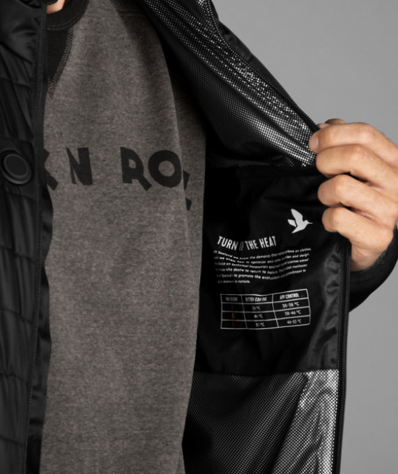 Seeland Heat Hybridjacke, Schwarz, large image number 3