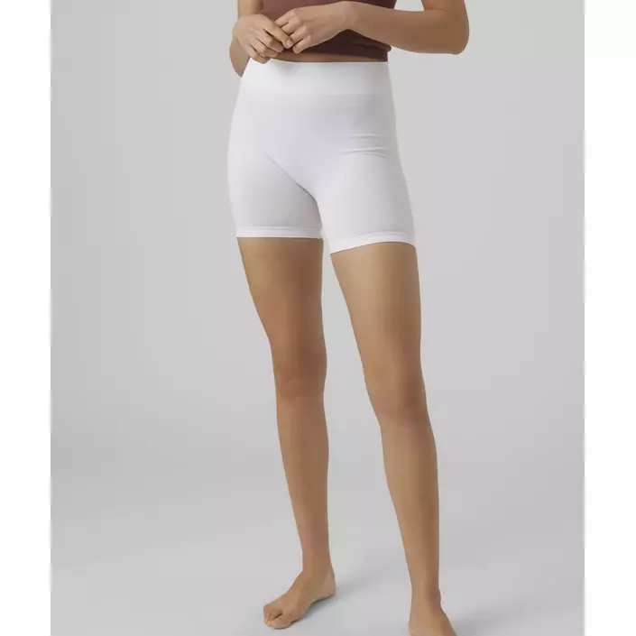 Vero Moda VMJACKIE korta seamless innershorts dam, Snow White, large image number 1