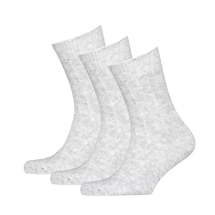 3er-Pack Strümpfe mit Merino Wolle, Light Grey, large image number 0