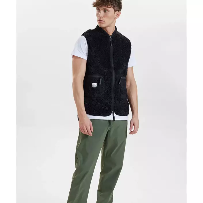 Resteröds fiberpelsvest, Sort, large image number 5