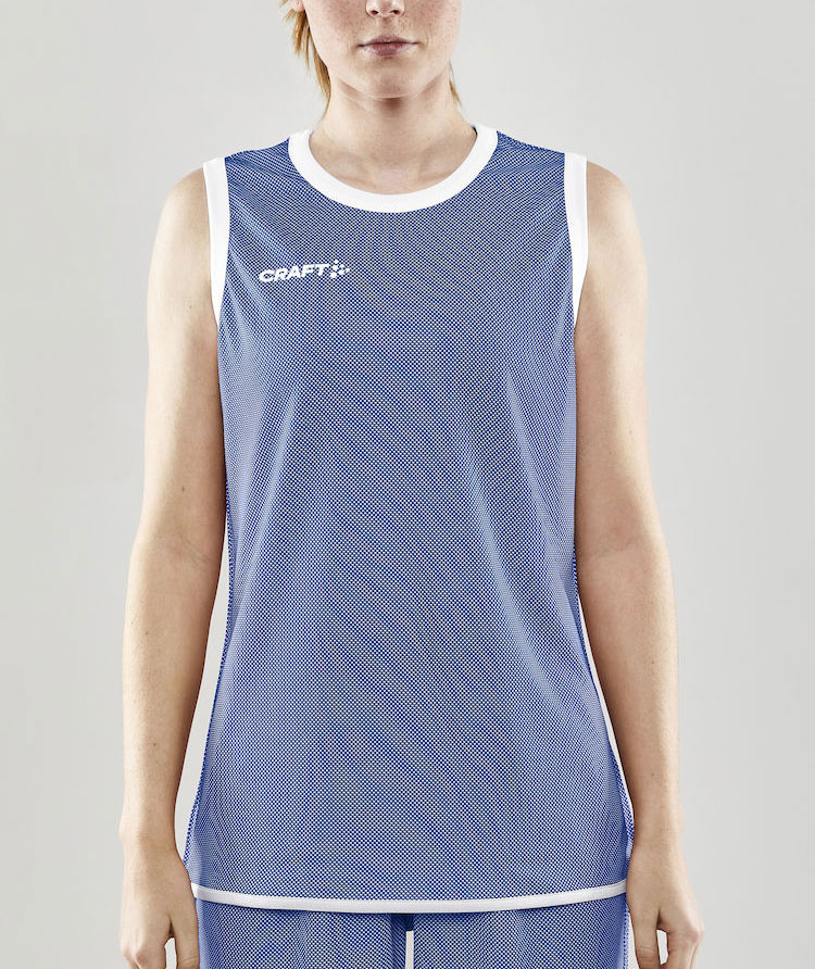 Craft Progress Reversible women's tank top, Club cobolt/white, large image number 1