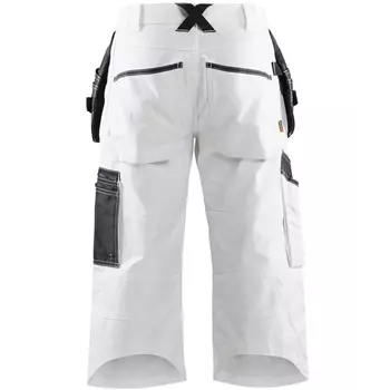 Blåkläder craftsman knee pants X1500, White/dark grey