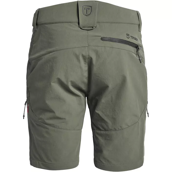 Tenson TXlite Flex shorts, Dark Olive, large image number 2