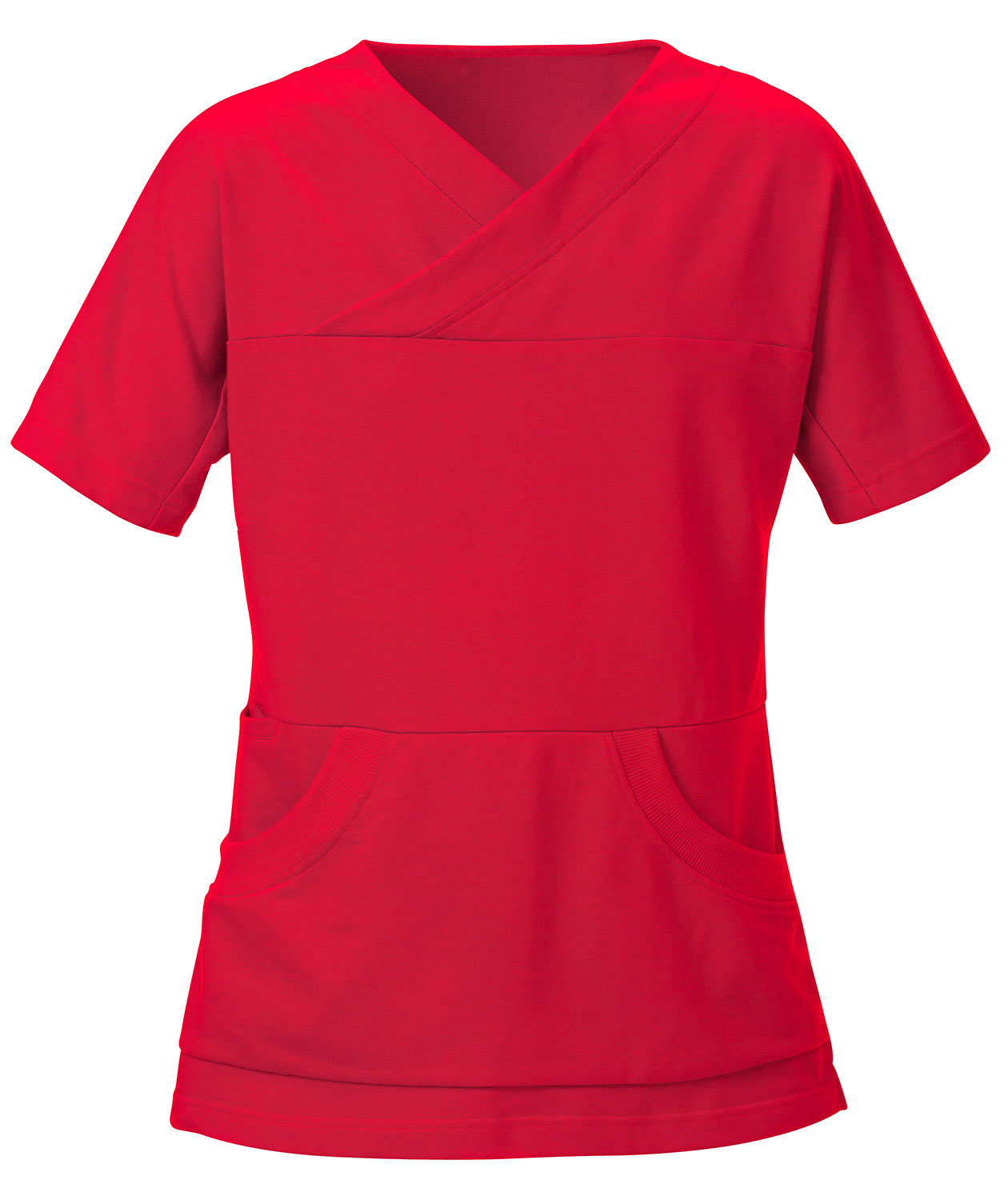 Hejco Damenkasack aus Sweatstoff, Cerise