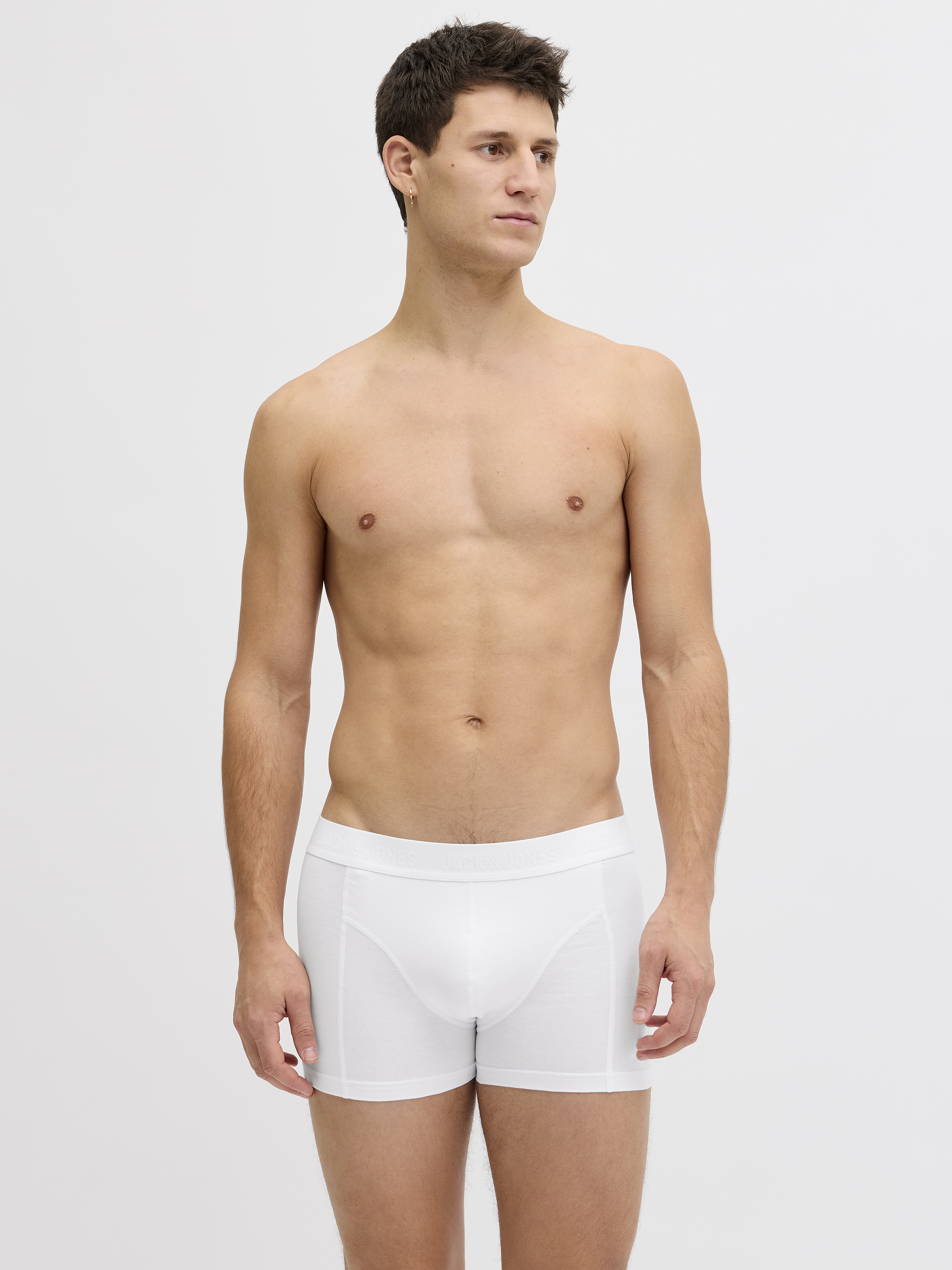 Jack & Jones JACWAISTBAND 3-pack boksershorts, White, large image number 5