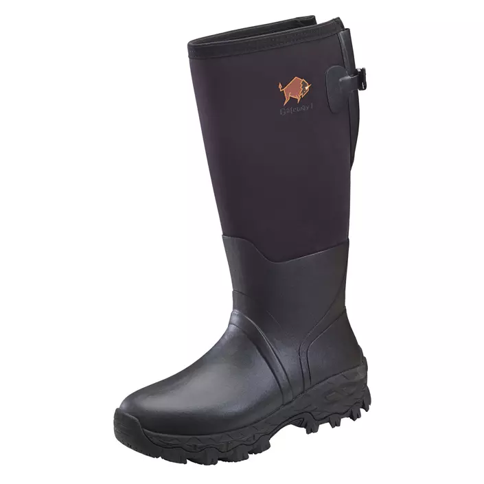 Gateway1 Woodwalker 18" 4mm rubber boots, Black, large image number 1