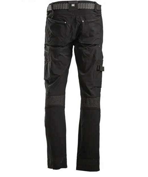 Kramp Technical work trousers full stretch, Black