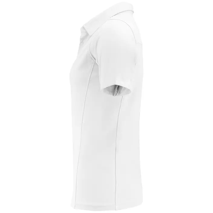 J. Harvest Sportswear American women's polo shirt, White, large image number 3