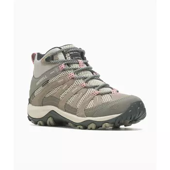 Merrell Alverstone 2 Mid WP Wide women's hiking boots, Aluminum