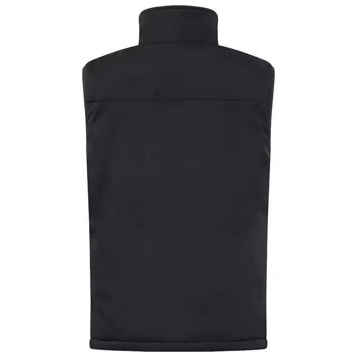 Clique lined softshell vest, Black, large image number 2