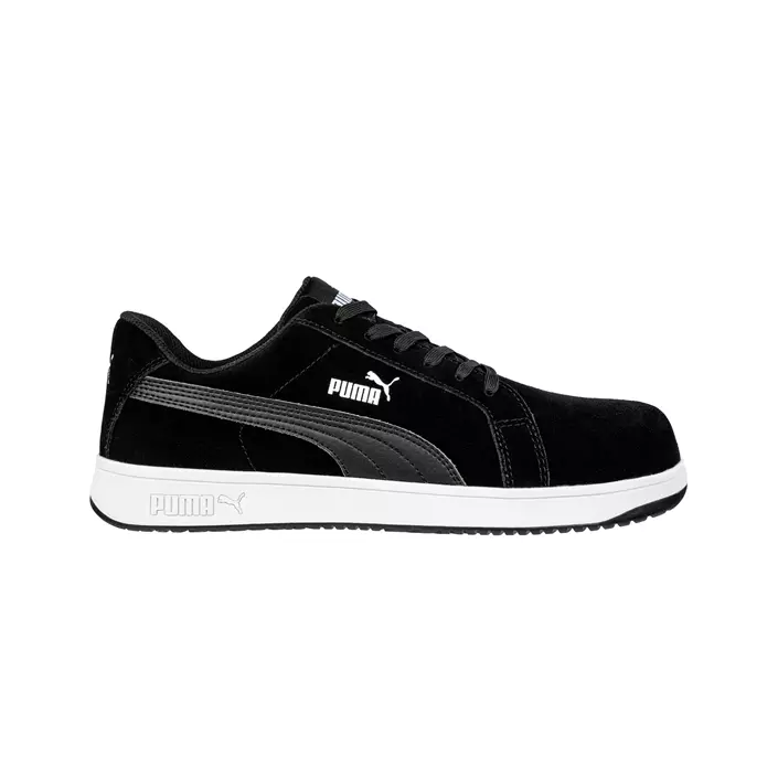 Puma Iconic Suede safety shoes S1P, Black, large image number 0