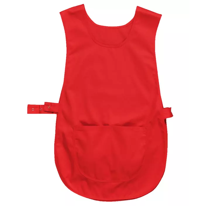 Portwest dubbelförkläde med ficka, Röd, large image number 0