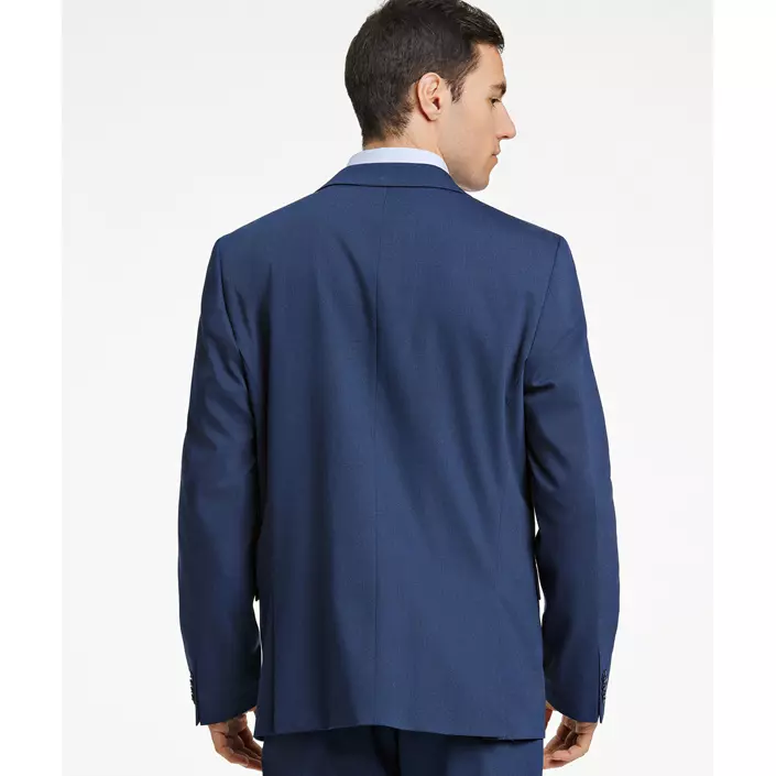 Lindbergh Modern fit kavaj med ull, Mid Navy Mel, large image number 6