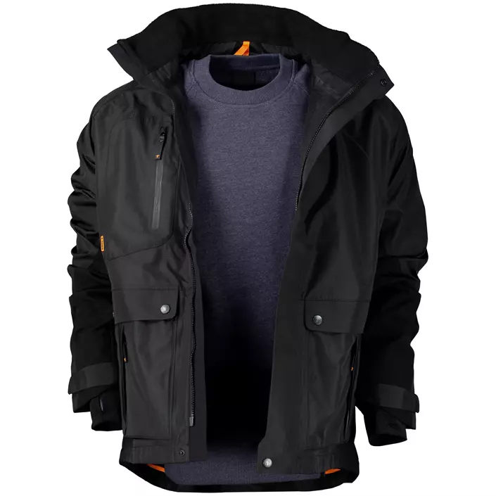 Timbra Classic shell jacket, Black, large image number 1