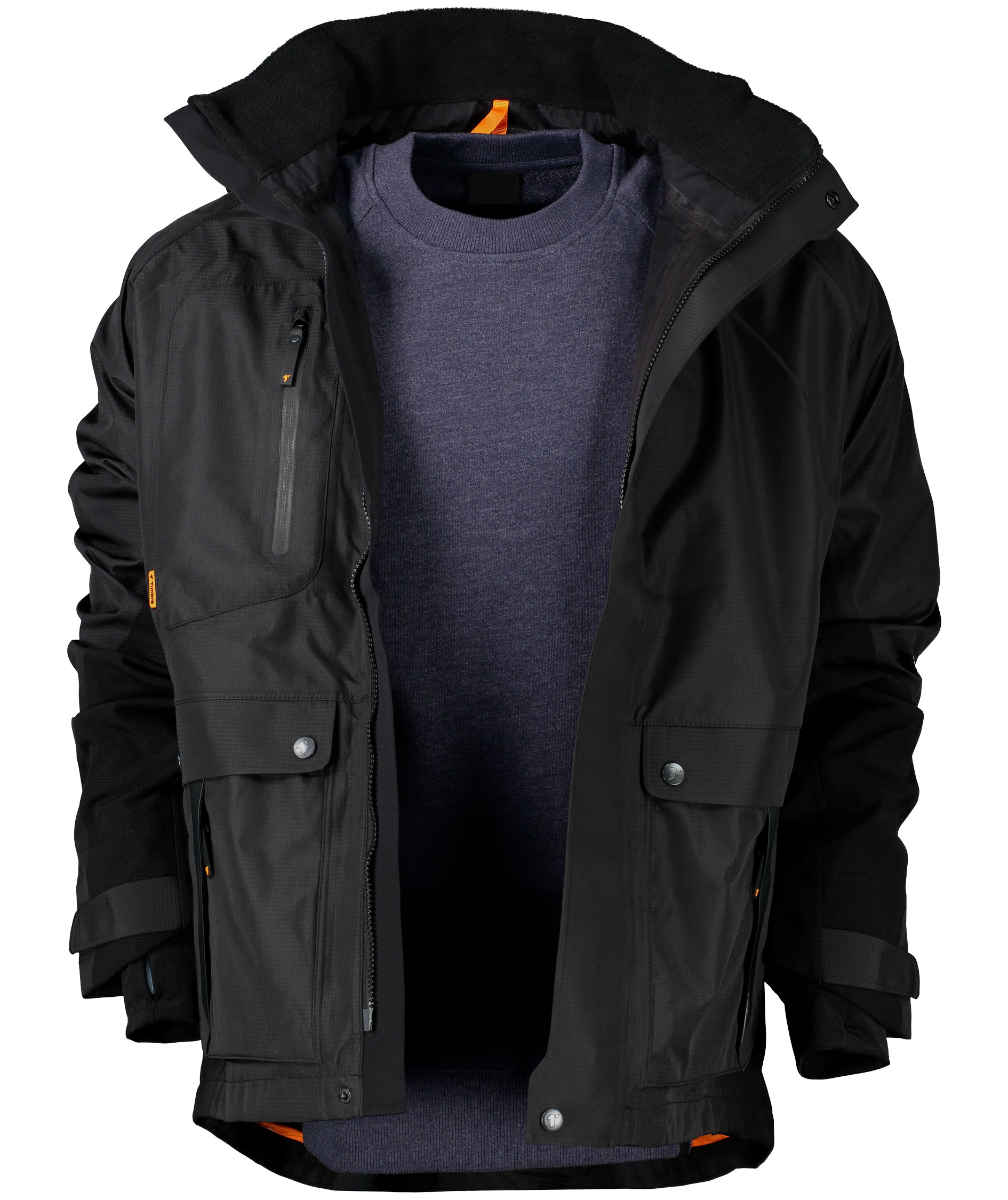 Timbra Classic shell jacket, Black