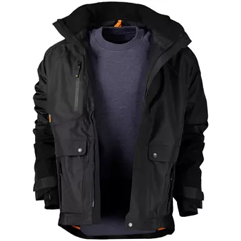 Timbra Classic shell jacket, Black