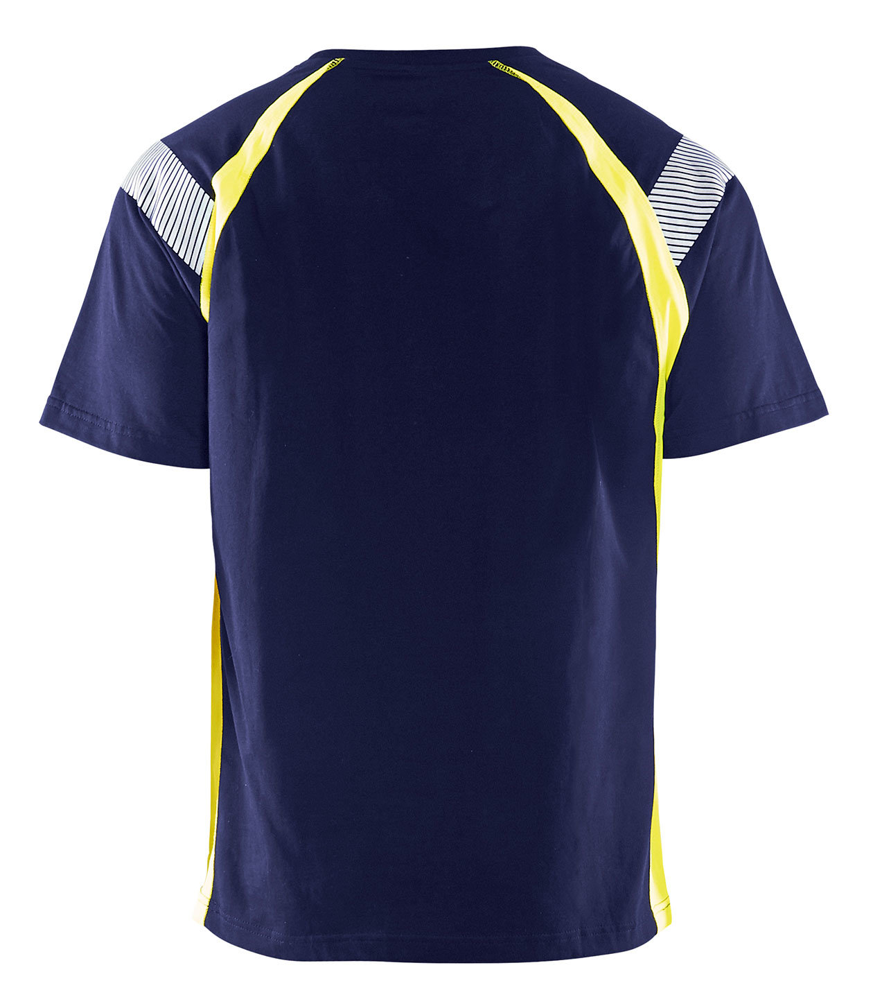 Bl&aring;kl&auml;der T-shirt, Marine/Hi-Vis gul, large image number 2