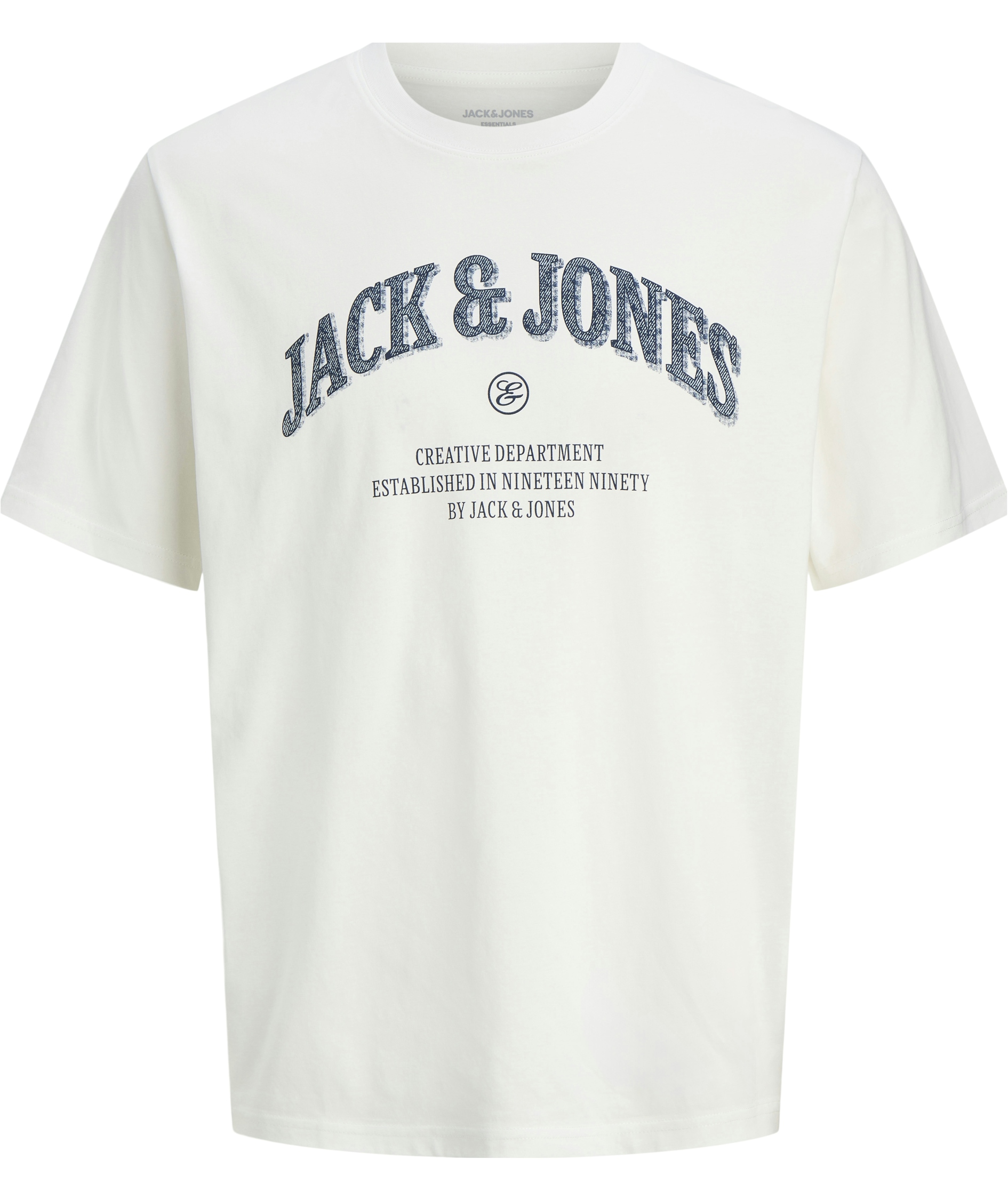 Jack & Jones JJEDENVER GRAPHIC T-shirt, Cloud Dancer
