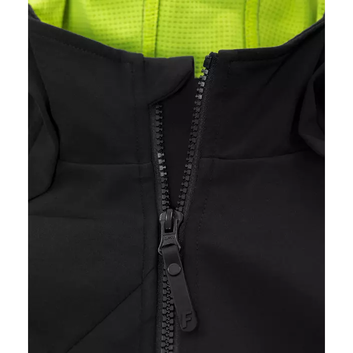 Fristads softshell jacket 7461 BON, Black, large image number 8