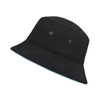 Myrtle Beach bucket hat, Black/mint