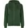 ID women's hoodie with full zipper, Bottle Green, Bottle Green, swatch