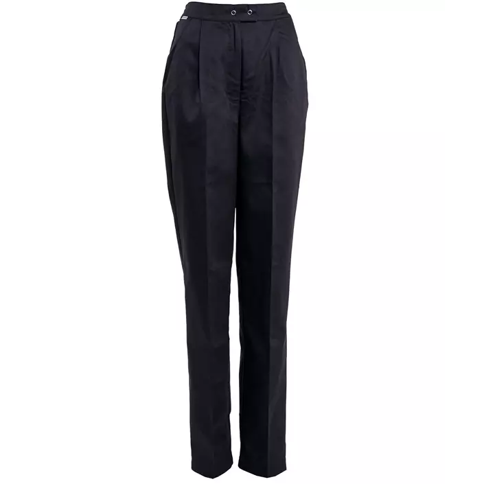 Kentaur women's trousers, Black, large image number 0