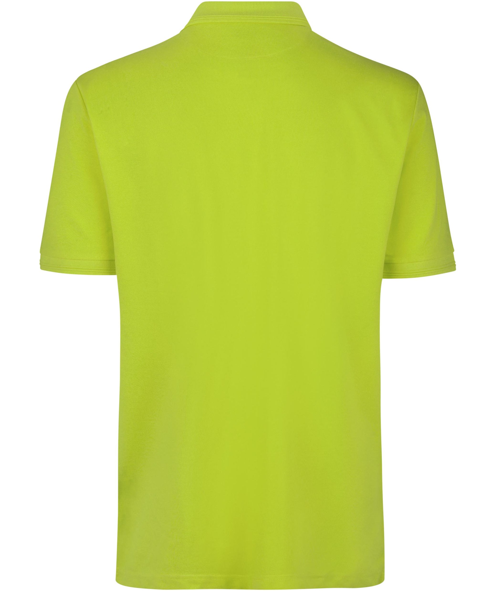 ID PRO Wear Polo shirt with chest pocket, Lime Green