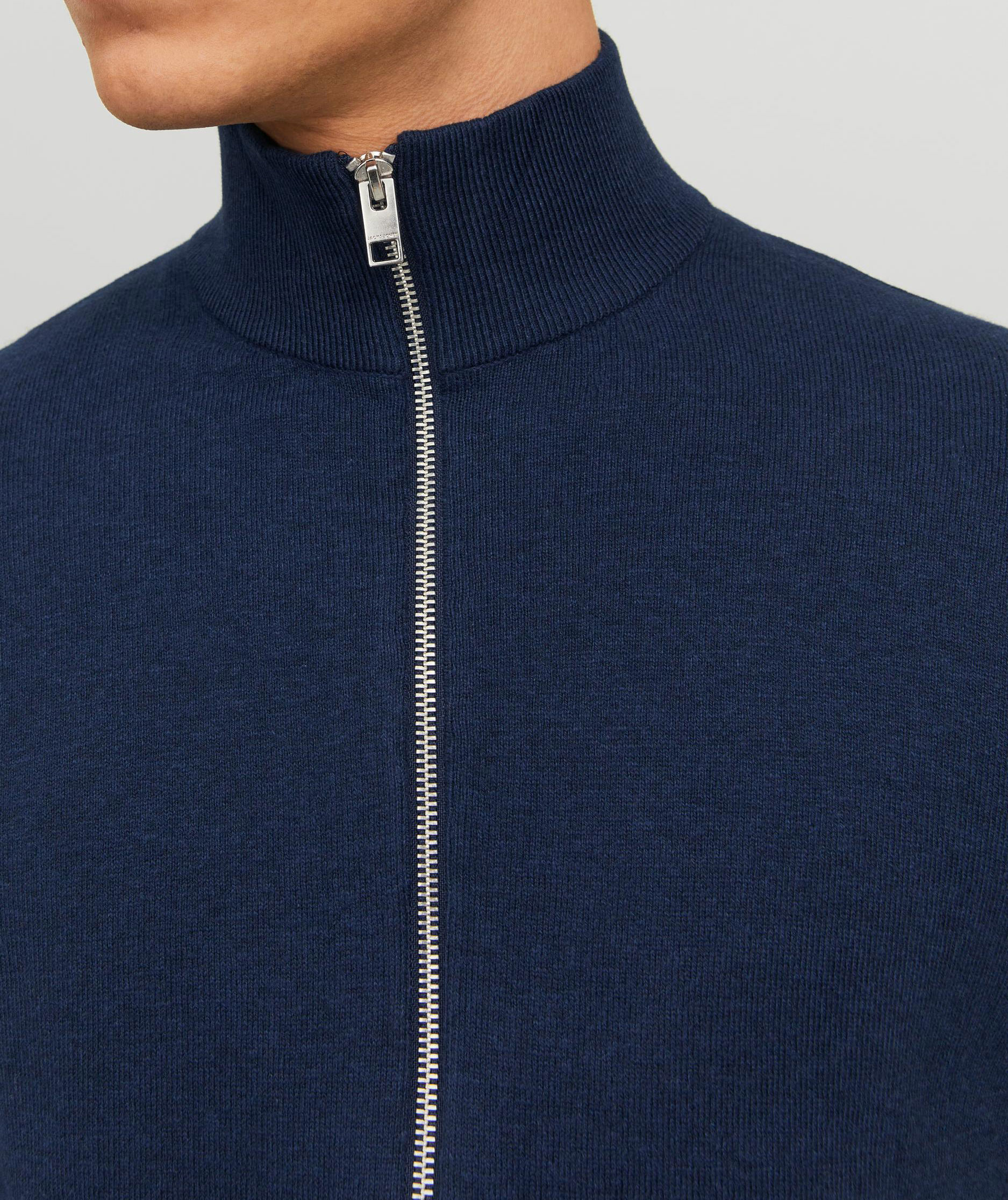 Jack & Jones JJEEMIL knitted cardigan, Navy Blazer, large image number 6