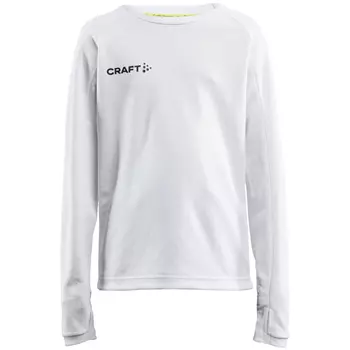 Craft Evolve sweatshirt til børn, Hvid