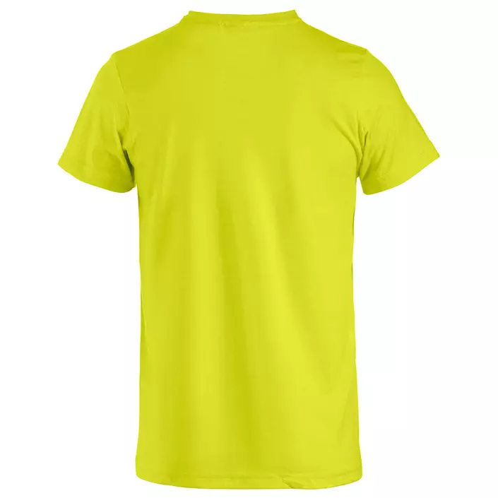 Clique Basic T-shirt, Hi-Vis Green, large image number 2