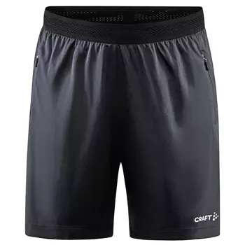 Craft Evolve Zip Pocket dame shorts, Asphalt