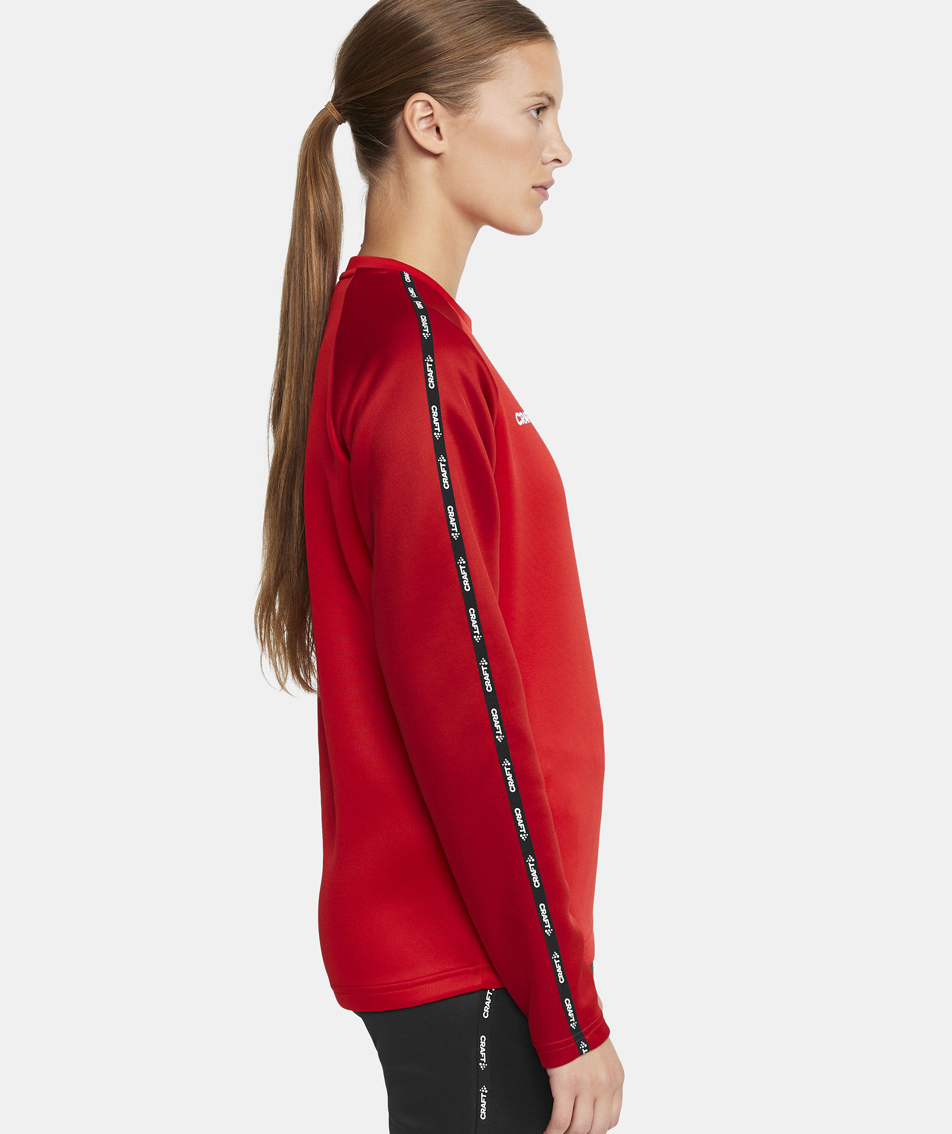 Craft Squad 2.0 women's training pullover, Bright Red-Express, large image number 6