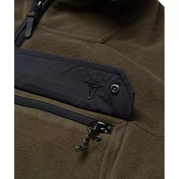 Northern Hunting Fera women's fleece jacket, Green, large image number 4