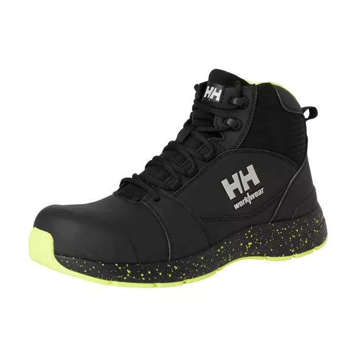 Helly Hansen Manchester MXR Mid skyddskängor S3S, Black/Yellow, large image number 3