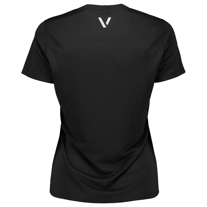 Vangàrd dame løbe T-shirt, Black, large image number 1