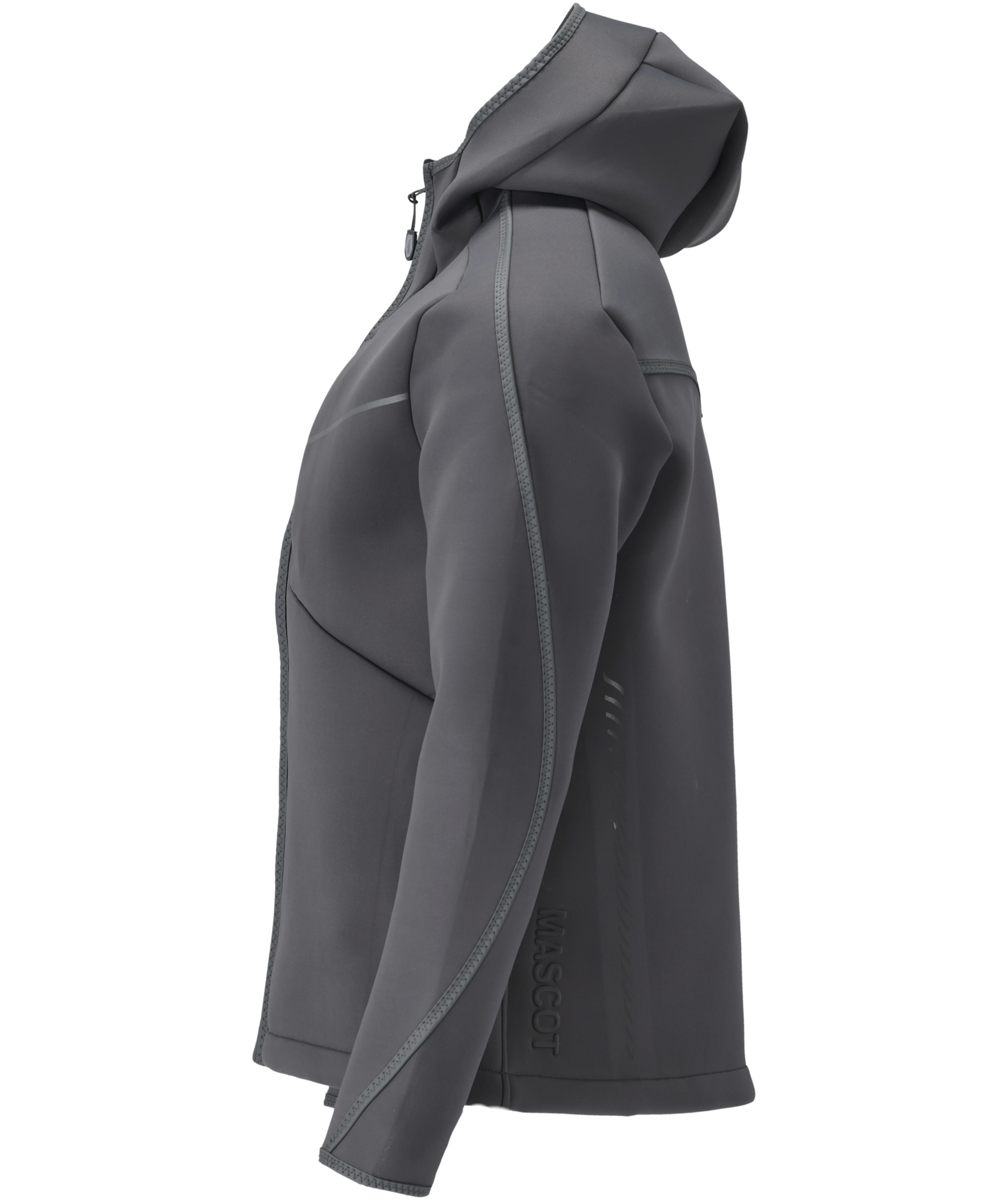 Mascot Customized softshelljacka, Sten gr&aring;, large image number 3