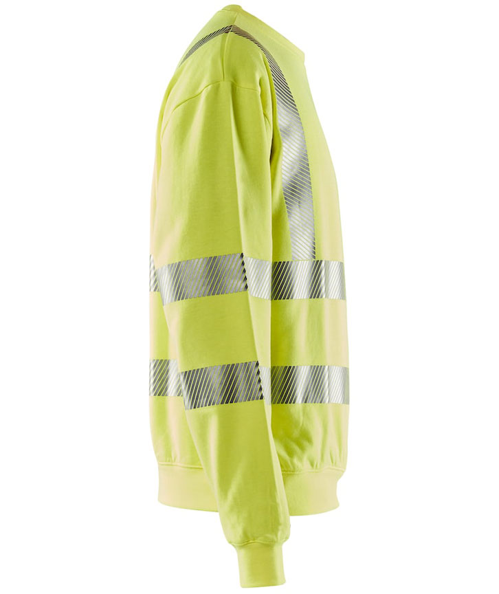 Bl&aring;kl&auml;der Multinorm sweatshirt, Hi-Vis Yellow, large image number 3