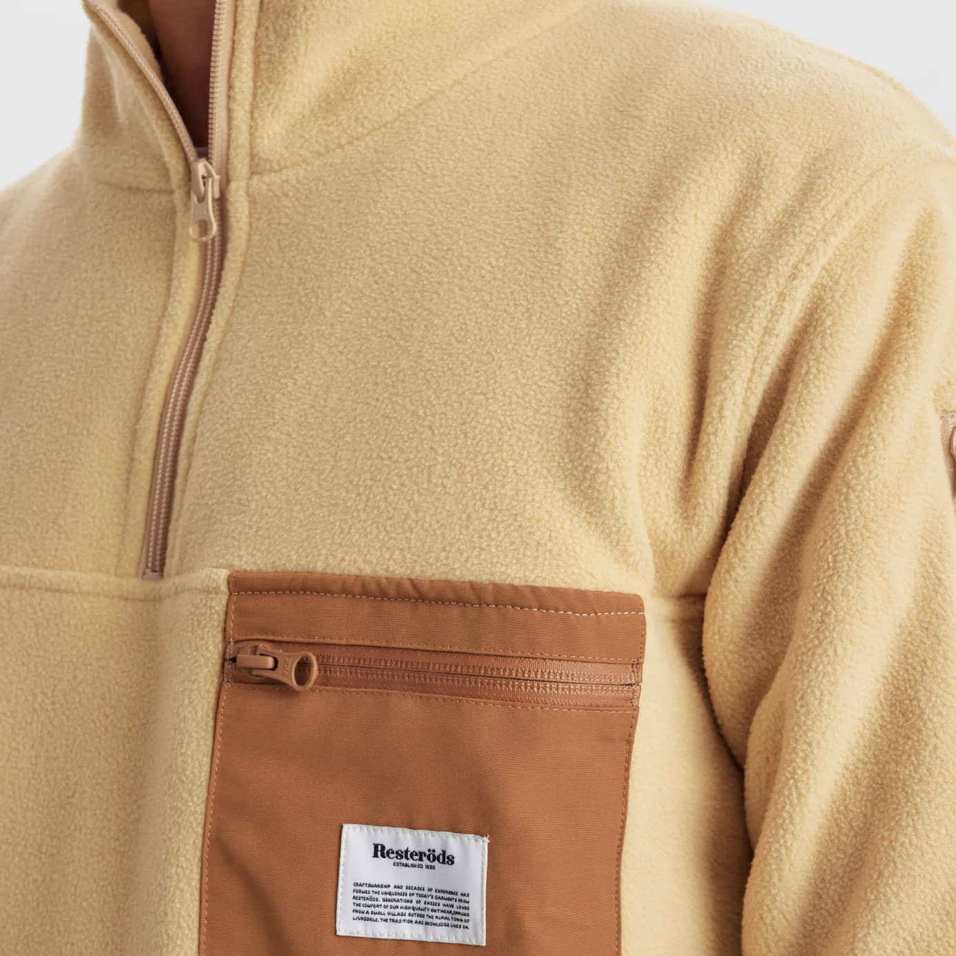 Rester&ouml;ds Fleecepullover, Braun, large image number 3