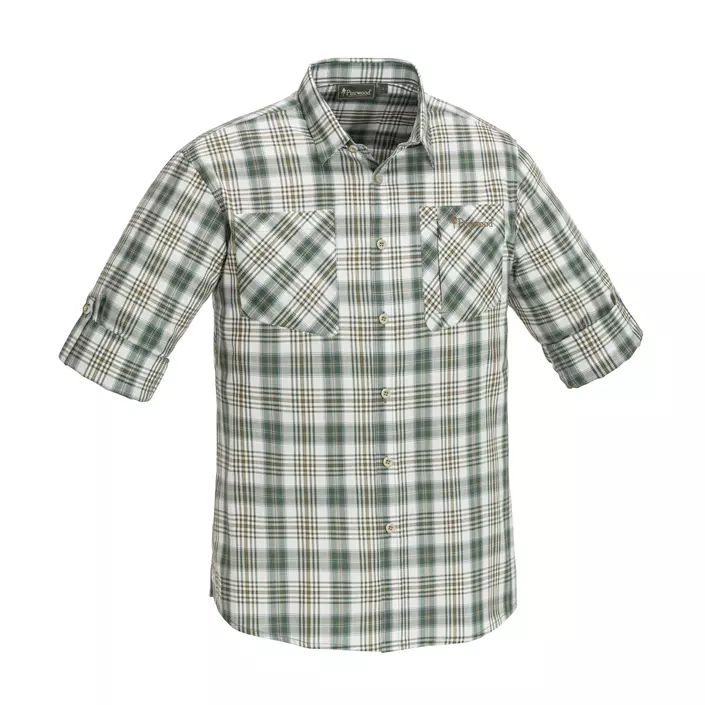 Pinewood Glenn skjorte, Hvit/Grønn, large image number 1