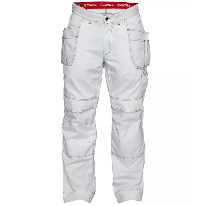 Engel Combat craftsman trousers, White, large image number 0